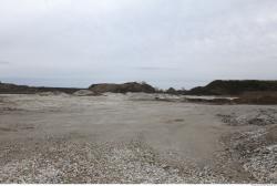 Photo Textures of Background Gravel Mining